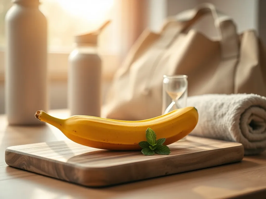 Ile czasu przed treningiem zjeść banana? Porady dietetyka